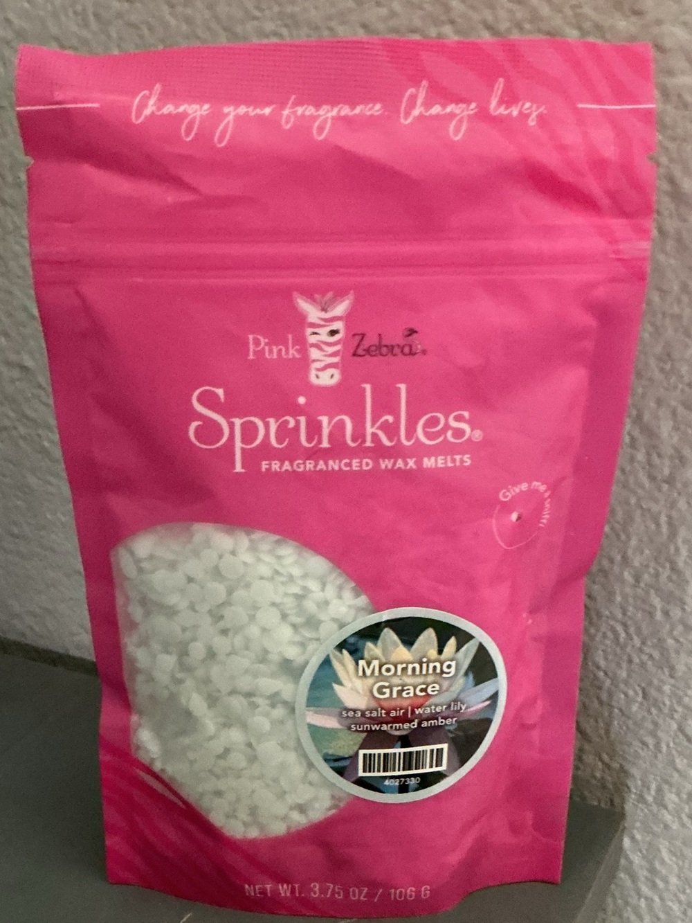 Morning Grace Pink Zebra Sprinkles Wax Melts